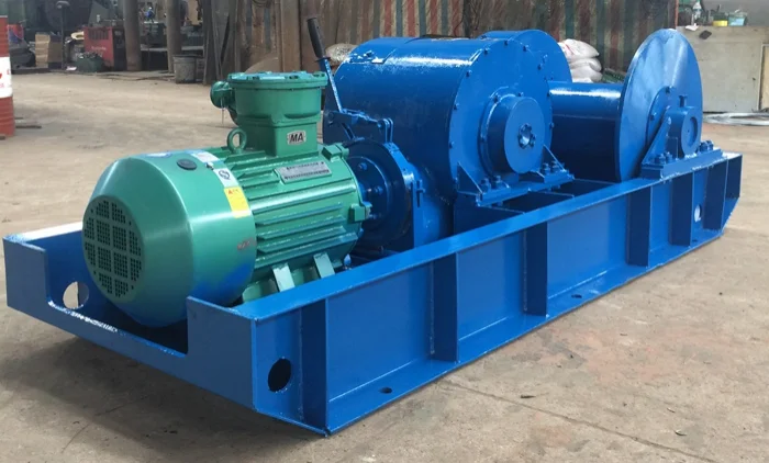mechanical drum winch