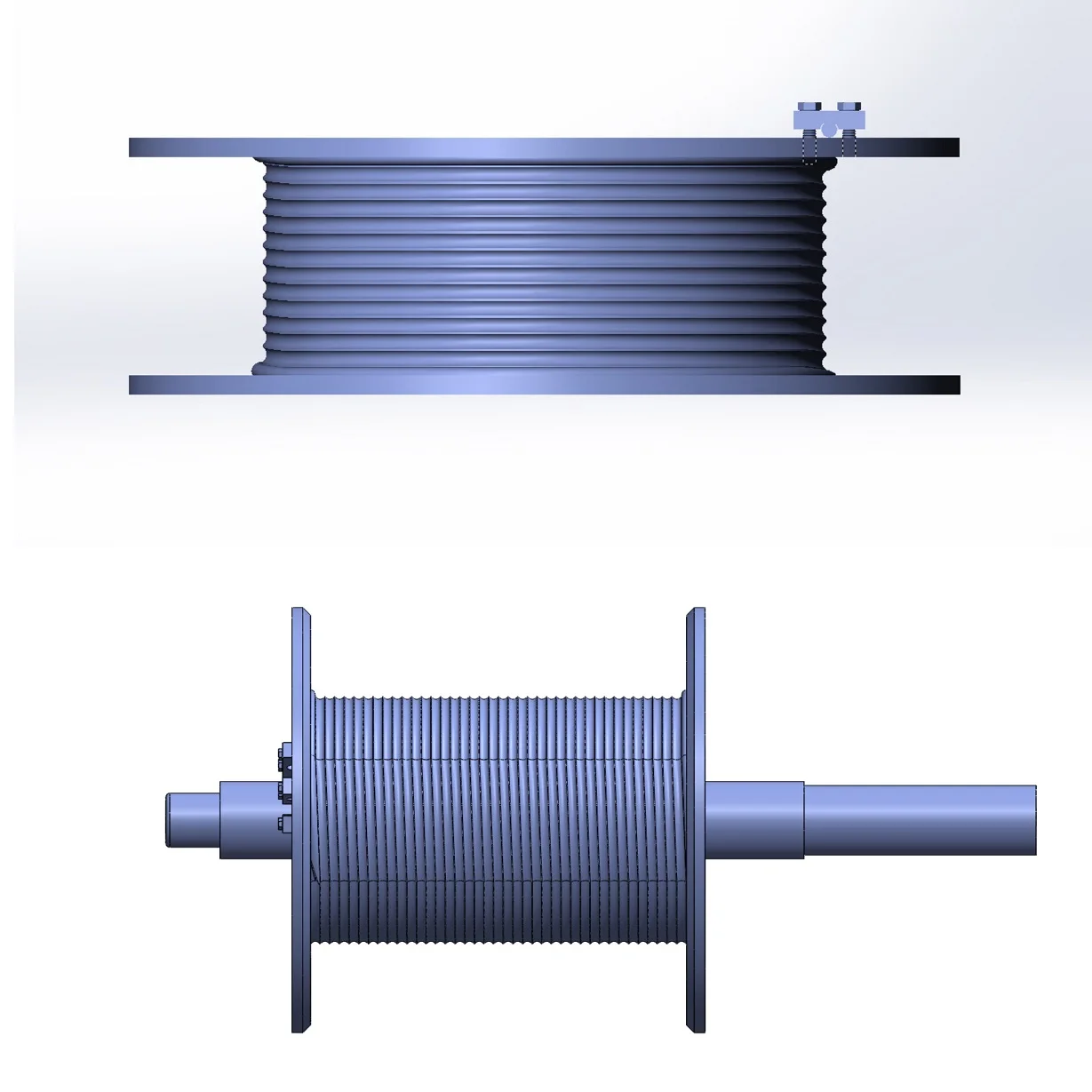 heavy equipment winch