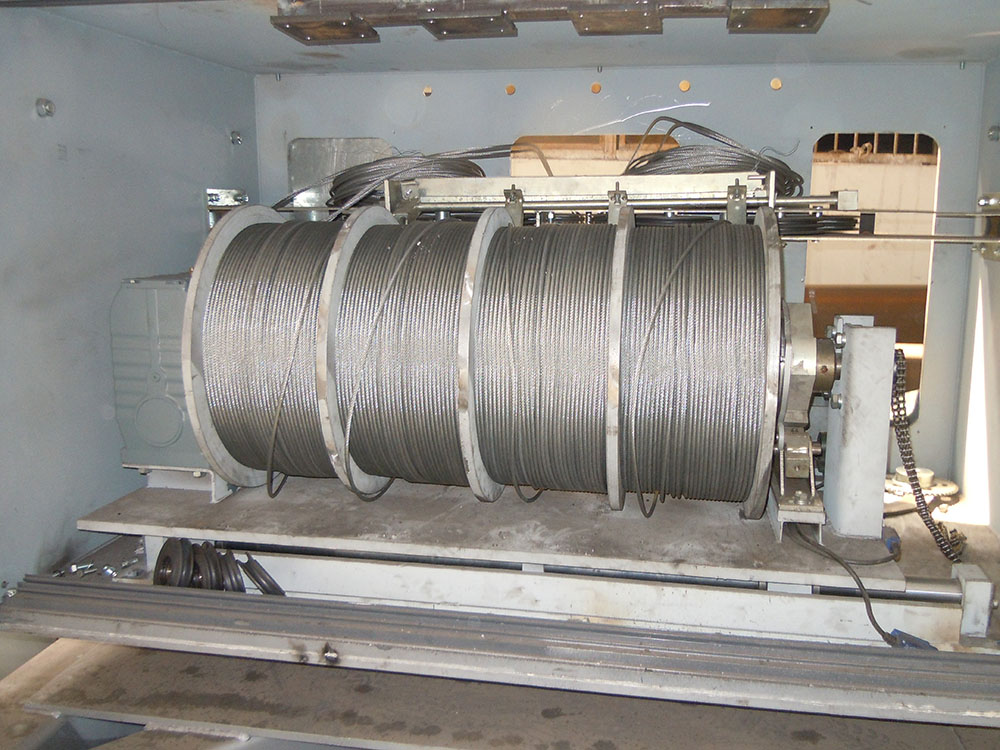 Made In China Wall Wiping Machines Quadruple Lifting Drum With Groove