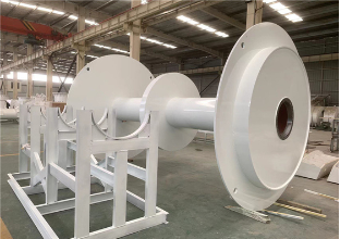 Big Size S355J2+N Material 100-1000 mm Rope Marine Winch Drum