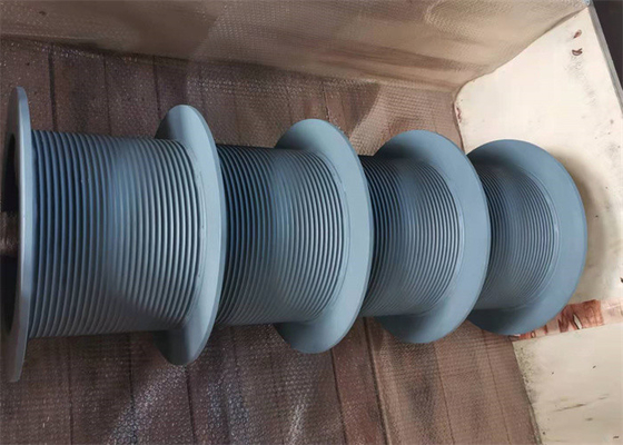 Quadruple Winch Drum Wire Rope Steel Drum Winch Drum 100 kg Lifting Winch